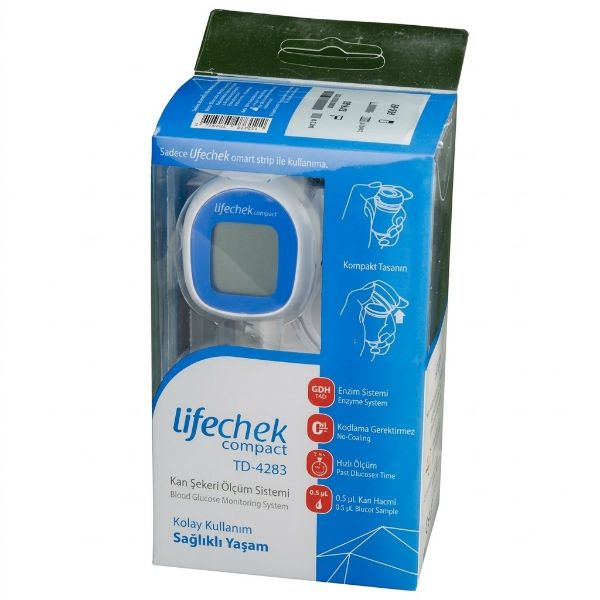 Lifechek Compact TD-4283 Kan Şeker Ölçüm Cihazı